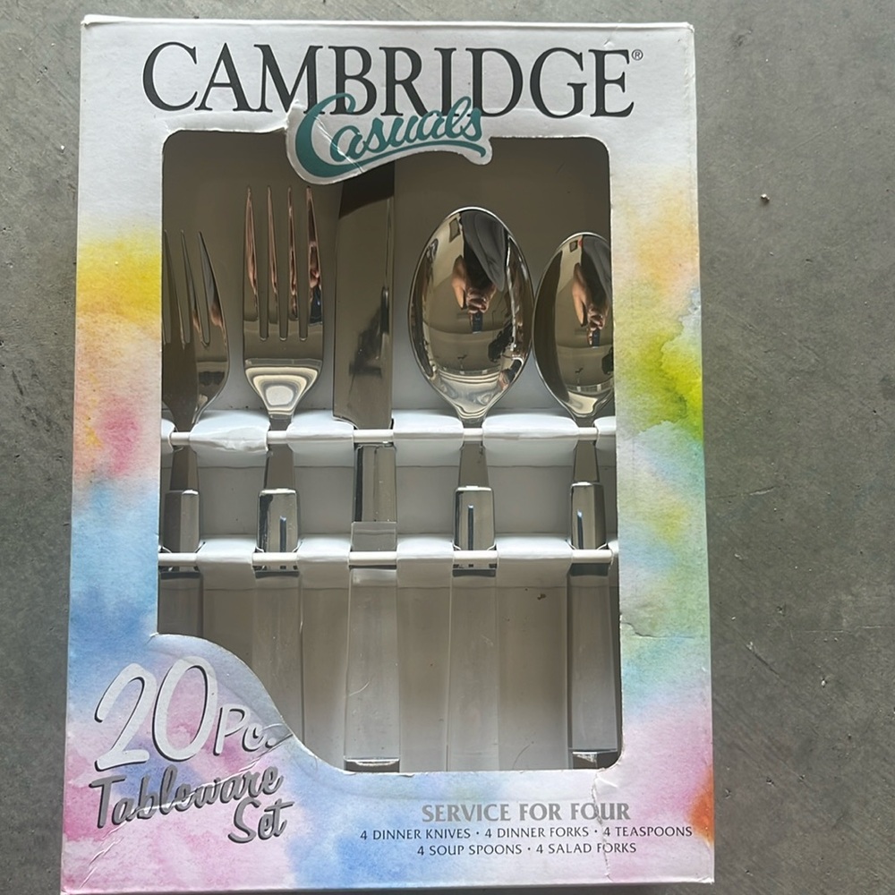 20 piece tableware
